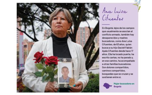 El 23 de octubre, Colombia reconoce por segunda vez el Día Nacional de Reconocimiento a las Mujeres Buscadoras de Víctimas de Desaparición Forzada. En distintos puntos del país, la Unidad de Búsqueda de Personas dadas por Desaparecidas (UBPD) acompañará actividades de pedagogía y memoria para honrar la fuerza de miles de mujeres que han convertido la búsqueda en una forma de resistencia y amor.