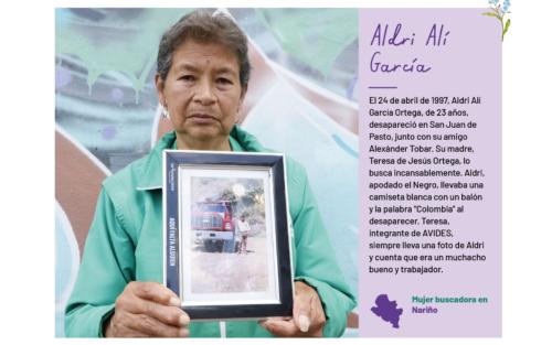 El 23 de octubre, Colombia reconoce por segunda vez el Día Nacional de Reconocimiento a las Mujeres Buscadoras de Víctimas de Desaparición Forzada. En distintos puntos del país, la Unidad de Búsqueda de Personas dadas por Desaparecidas (UBPD) acompañará actividades de pedagogía y memoria para honrar la fuerza de miles de mujeres que han convertido la búsqueda en una forma de resistencia y amor.